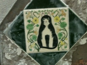 Cat Tile Snowhill Station
